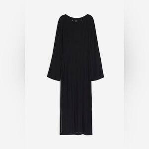 H&M TEXTURED-KNIT BODYCON DRESS
